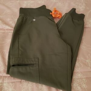 Figs Jogger scrub pants(XSP) Moss